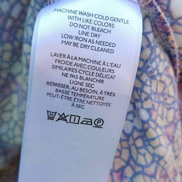 STUNNING MAEVE by Anthropologie STAINED GLASS Blouse Women's Size Small - Picture 6 of 7